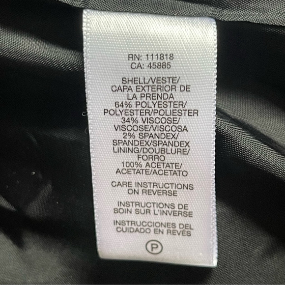 Michael Kors Brown Two- button Pleated Blazer US M - Picture 8 of 8